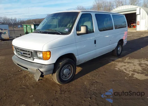 2006 Ford E-150 Xl/Xlt из США, поврежденный, VIN 1FMRE11L66DB25802